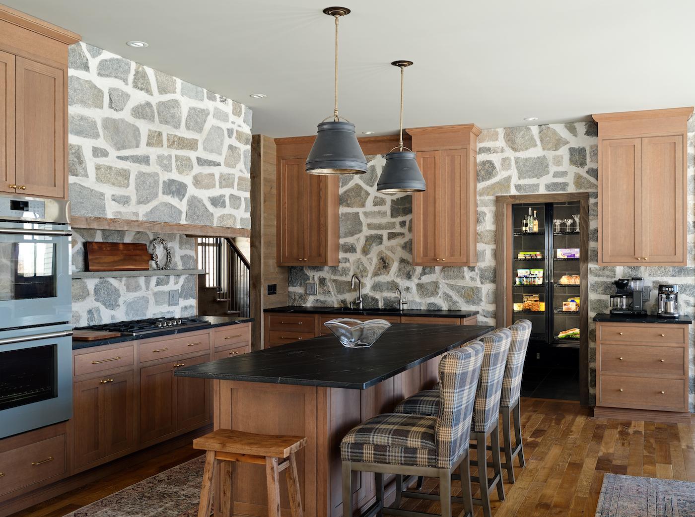 rootcellar概念，Stowe VT，冷藏储藏室, kitchen design