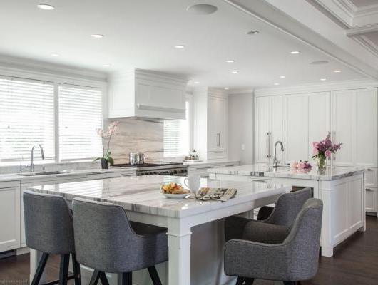 Home stone and tile kitchen